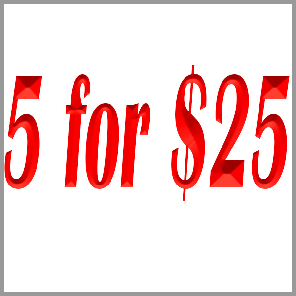 5 Cigars for $25 Sampler Deals